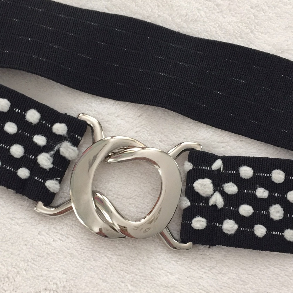 Justice elastic belt with silver buckle - Picture 2 of 6